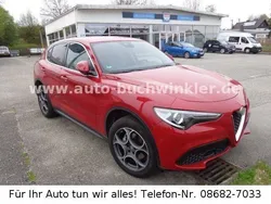 Rot Gebraucht 2019 Alfa Romeo Stelvio Super SUV | 29.300 € (Guter Preis)