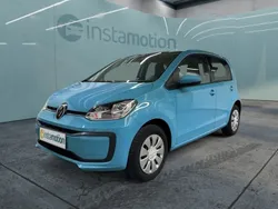 Blau Gebraucht 2020 VW up! Move Kleinwagen | 12.807 € (Etwas zu teuer)