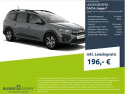 Schiefergrau Neu 2025 Dacia Jogger Expression Van / Kleinbus | 21.820 € (Fairer Preis)