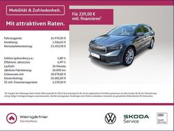 Grau Gebraucht 2021 Skoda Enyaq iV Lodge SUV | 24.970 € (Fairer Preis)