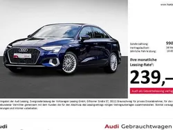 Blau Gebraucht 2024 Audi A3 Advanced Limousine | 30.998 € (Fairer Preis)