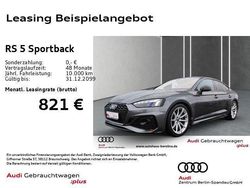 Grau Gebraucht 2024 Audi RS5 Sportback Sport Limousine | 69.970 € (Guter Preis)