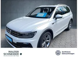 Oryxwhite perlmutteffekt Gebraucht 2019 VW Tiguan Highline SUV | 27.955 € (Fairer Preis)