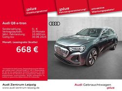 Daytonagrau perleffekt Gebraucht 2024 Audi Q8 e-tron S-Line SUV | 72.550 € (Teuer)