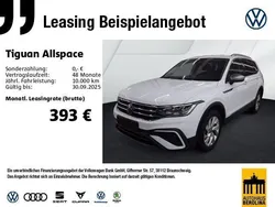 Weiß Gebraucht 2024 VW Tiguan Allspace Life SUV | 35.333 € (Superpreis)