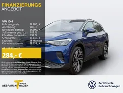 Blau Gebraucht 2022 VW ID.4 Pro Performance SUV | 28.980 € (Superpreis)