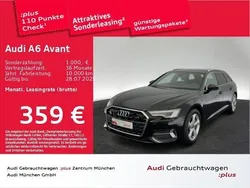 Mythosschwarz metallic Gebraucht 2024 Audi A6 Advanced Kombi | 48.373 €