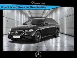 Schwarz Gebraucht 2024 Mercedes E220 AMG Limousine | 52.220 € (Superpreis)