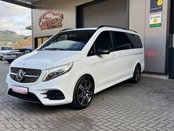 Weiß Gebraucht 2021 Mercedes V220 AMG line Van / Kleinbus | 47.990 € (Fairer Preis)