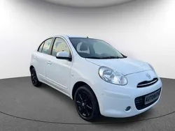 Weiß Gebraucht 2012 Nissan Micra Acenta Kleinwagen | 6.990 € (Etwas zu teuer)