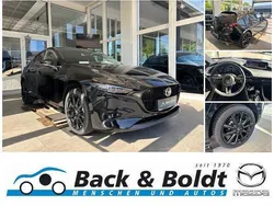 Jet black Neu 2024 Mazda 3 Exclusive-Line Kleinwagen | 32.950 € (Fairer Preis)