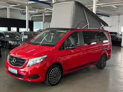 Rot Gebraucht 2018 Mercedes V250 Marco Polo Van / Kleinbus | 54.890 € (Etwas zu teuer)