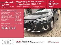 Manhattangrau metallic Gebraucht 2021 Audi A3 Advanced Limousine | 22.991 € (Guter Preis)