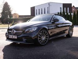 Schwarz Gebraucht 2019 Mercedes C300 AMG line Cabrio | 35.900 € (Fairer Preis)