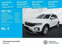 Pure white Gebraucht 2024 VW T-Roc Life SUV | 22.380 € (Guter Preis)