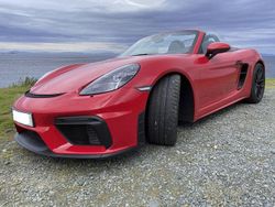 Rot Gebraucht 2020 Porsche 718 Spyder Cabrio | 82.000 €