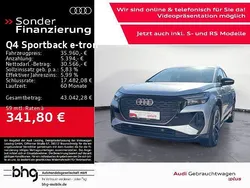 Florettsilber metallic Gebraucht 2022 Audi Q4 Sportback e-tron Ambiente SUV | 35.960 € (Guter Preis)