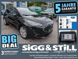 Obsidianschwarz metallic Gebraucht 2023 Ford Fiesta Titanium Kleinwagen | 17.450 € (Fairer Preis)