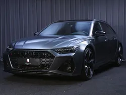 Grau Gebraucht 2021 Audi RS6 Sport Kombi | 95.712 € (Etwas zu teuer)