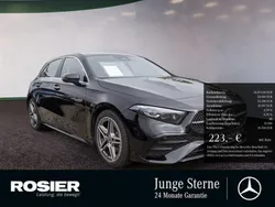 Schwarz / nachtschwarz Gebraucht 2024 Mercedes 200 AMG Coupé | 34.073 € (Fairer Preis)
