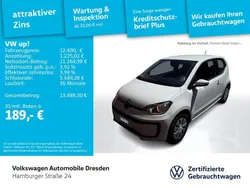 Weiß Gebraucht 2021 VW up! Kleinwagen | 12.490 € (Fairer Preis)