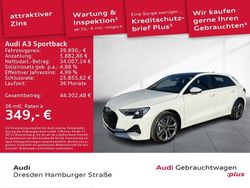 Weiß Gebraucht 2025 Audi A3 Sportback Advanced Plus Limousine | 39.890 € (Teuer)