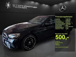 Unilack schwarz Gebraucht 2023 Mercedes E220 AMG Limousine | 45.800 € (Fairer Preis)