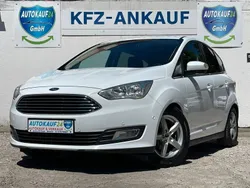 Weiß Gebraucht 2017 Ford C-MAX Titanium Van / Kleinbus | 9.690 € (Fairer Preis)
