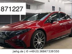 Rot Gebraucht 2022 Mercedes EQS450+ AMG Limousine | 53.950 € (Superpreis)