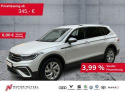 Oryxweiß perlmutteffekt Gebraucht 2022 VW Tiguan Allspace Life SUV | 25.960 € (Fairer Preis)