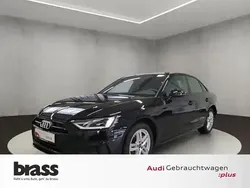 Schwarz (mythosschwarz metallic) Gebraucht 2024 Audi A4 Advanced Plus Limousine | 33.600 € (Guter Preis)