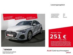 Gletscherweiß metallic Gebraucht 2024 Audi A3 S-Line Limousine | 29.680 € (Etwas zu teuer)