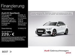 Gletscherweiß metallic (metallic) Gebraucht 2022 Audi A3 S-Line Limousine | 28.888 € (Fairer Preis)