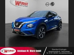Blau Gebraucht 2022 Nissan Juke 360º SUV | 22.798 € (Etwas zu teuer)