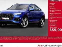 Blau Gebraucht 2024 Audi Q5 Sportback S-Line SUV | 58.777 € (Teuer)