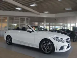 Polarweiss Gebraucht 2021 Mercedes C300 AMG Cabrio | 39.890 € (Fairer Preis)