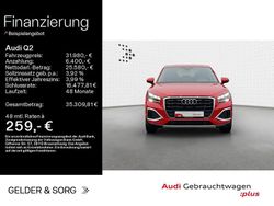 Progressivrot metallic Gebraucht 2025 Audi Q2 Advanced SUV | 31.980 € (Fairer Preis)