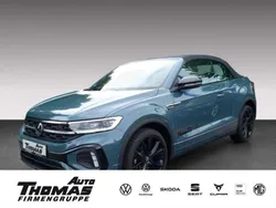 Blau Gebraucht 2024 VW T-Roc Cabriolet R-line Cabrio | 38.880 € (Etwas zu teuer)