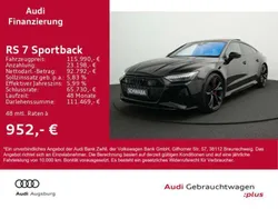 Mythosschwarz metallic Gebraucht 2023 Audi RS7 Kleinwagen | 115.990 € (Fairer Preis)