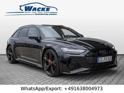 Farbe: schwarz Gebraucht 2022 Audi RS6 Sport Kombi | 99.999 € (Fairer Preis)