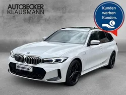 Weiss Gebraucht 2024 BMW 330e M Sport Kombi | 51.766 € (Teuer)