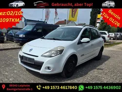 Weiß Gebraucht 2010 Renault Clio II Dynamique Limousine | 1.888 € (Superpreis)