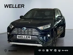 Blau Gebraucht 2022 Toyota RAV4 Hybrid Style SUV | 39.990 € (Fairer Preis)