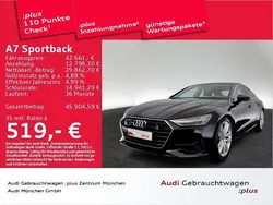 Mythosschwarz metallic Gebraucht 2021 Audi A7 Sportback Ambiente Kleinwagen | 42.661 € (Guter Preis)