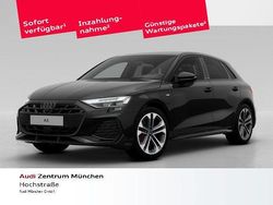 Schwarz Neu 2025 Audi A3 Sportback e-tron S-Line Limousine | 45.369 € (Guter Preis)