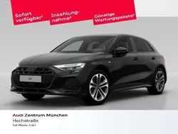 Schwarz Neu 2025 Audi A3 Sportback e-tron S-Line Limousine | 45.369 € (Guter Preis)