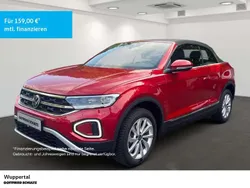 Kings red metallic Gebraucht 2024 VW T-Roc Cabriolet Style Cabrio | 25.990 € (Superpreis)