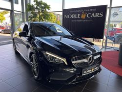 Schwarz Gebraucht 2018 Mercedes CLA250 Shooting Brake AMG line Kombi | 26.390 € (Etwas zu teuer)