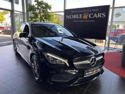 Schwarz Gebraucht 2018 Mercedes CLA250 Shooting Brake AMG line Kombi | 26.990 € (Etwas zu teuer)