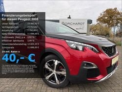 Rot metallic Gebraucht 2018 Peugeot 3008 GT-line Limousine | 19.480 € (Fairer Preis)